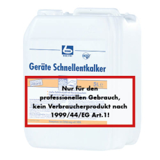 Dr. Becher Geräte Schnellentkalker 5 l